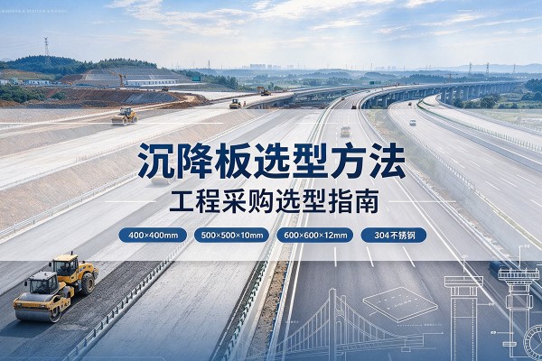 邵阳沉降板选择方法