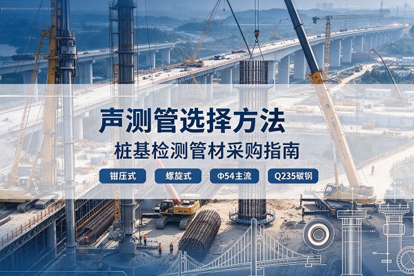 邵阳声测管选型标准
