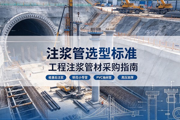 邵阳注浆管选型标准